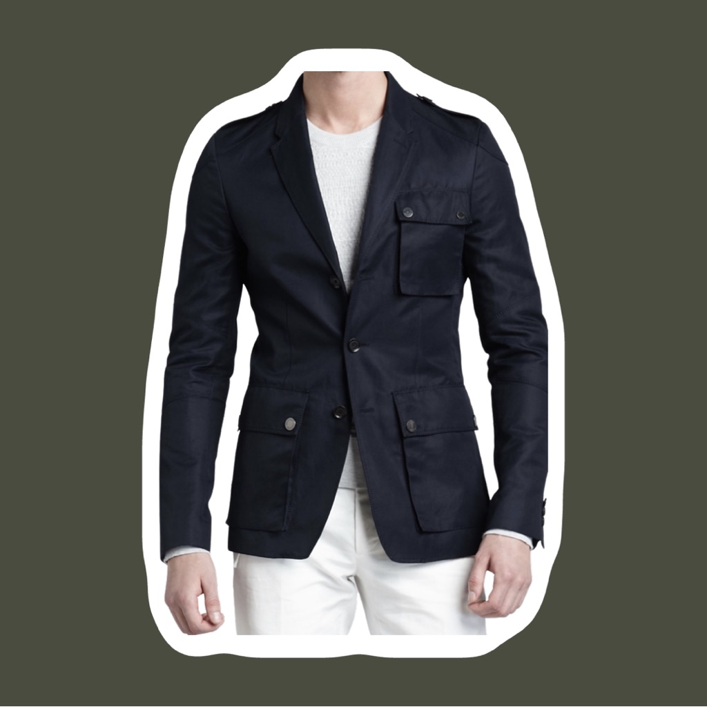 Men’s Belstaff Bradfield Military Blazer